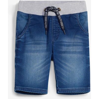 bonprix Sweatjeans-Schlupfbermuda, Regular Fitblau 122Knaben bonprix Sweatjeans-Schlupfbermuda, Regular Fitblau 122Knaben