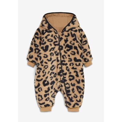 bonprix Baby 2-in-1 Wendeoverall mit kuscheligem Teddy-Fleecebeige 98Kinder bonprix Baby 2-in-1 Wendeoverall mit kuscheligem Teddy-Fleecebeige 98Kinder