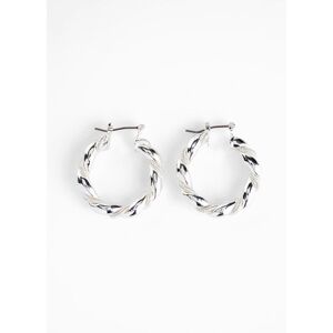 bonprix Creolen in Twiststruktursilber 0Damen bonprix Creolen in Twiststruktursilber 0Damen