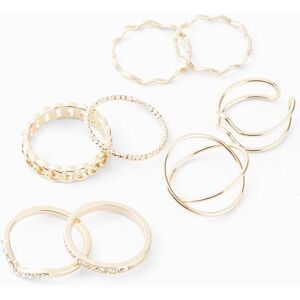 bonprix Ringset in vielfältigem Design 8er-Packgold 4Damen bonprix Ringset in vielfältigem Design 8er-Packgold 4Damen