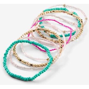 bonprix Perlarmband 10er-Packgrün 0Damen bonprix Perlarmband 10er-Packgrün 0Damen