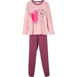 bonprix Pyjama aus reiner Bio-Baumwolle (2-tlg. Set)rosa 104Mädchen bonprix Pyjama aus reiner Bio-Baumwolle (2-tlg. Set)rosa 104Mädchen