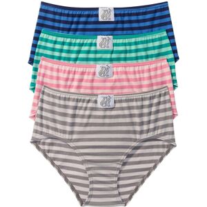 bonprix Maxislip mit weicher Baumwolle (4er Pack)blau 56Damen bonprix Maxislip mit weicher Baumwolle (4er Pack)blau 56Damen