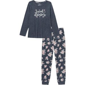 bonprix Pyjama mit Bio-Baumwolleblau 56Damen bonprix Pyjama mit Bio-Baumwolleblau 56Damen
