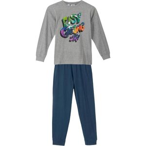 bonprix Pyjama mit weicher Bio-Baumwolle (2-tlg. Set)grau 176Knaben bonprix Pyjama mit weicher Bio-Baumwolle (2-tlg. Set)grau 176Knaben