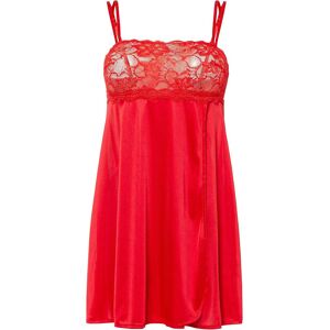 bonprix Negligé mit Glanzeffektrot 32Damen bonprix Negligé mit Glanzeffektrot 32Damen