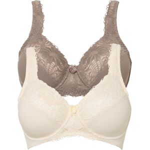 bonprix Minimizer-BH mit gepolsterten Trägern (2er Pack)beige 80Damen bonprix Minimizer-BH mit gepolsterten Trägern (2er Pack)beige 80Damen