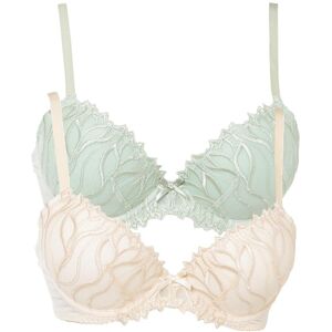 bonprix Schalen-BH mit zarter Stickerei (2er Pack)grün 100Damen bonprix Schalen-BH mit zarter Stickerei (2er Pack)grün 100Damen