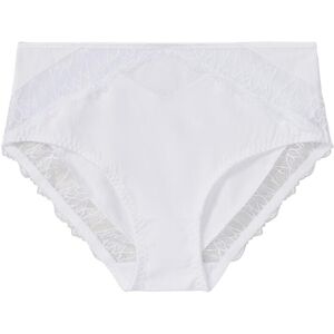 bonprix Maxislip mit zarter Spitzeweiß 44Damen bonprix Maxislip mit zarter Spitzeweiß 44Damen