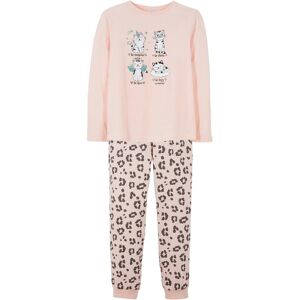 bonprix Pyjama aus reiner Bio-Baumwolle (2-tlg. Set)rosa 176Mädchen bonprix Pyjama aus reiner Bio-Baumwolle (2-tlg. Set)rosa 176Mädchen