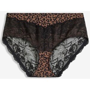 bonprix Maxipanty mit zarter Spitzebraun 44Damen bonprix Maxipanty mit zarter Spitzebraun 44Damen