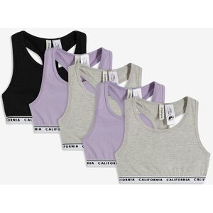 bonprix Bustier mit weicher Baumwolle (5er Pack)lila 164Mädchen bonprix Bustier mit weicher Baumwolle (5er Pack)lila 164Mädchen