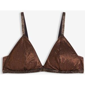 bonprix Triangel Bralette aus glitzerndem Materialschwarz 85Damen bonprix Triangel Bralette aus glitzerndem Materialschwarz 85Damen