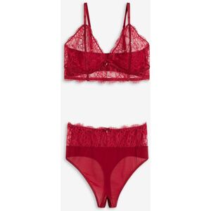 bonprix Bustier+Taillenstring ouvert (2-tlg.Set)rot 36Damen bonprix Bustier+Taillenstring ouvert (2-tlg.Set)rot 36Damen
