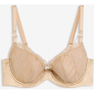 bonprix Schalen-BH mit zarter Stickerei und abnehmbaren Ketten-Accessoirebeige 80Damen bonprix Schalen-BH mit zarter Stickerei und abnehmbaren Ketten-Accessoirebeige 80Damen