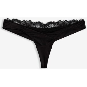 bonprix String mit nahtloser Hinterhoseschwarz 48Damen bonprix String mit nahtloser Hinterhoseschwarz 48Damen