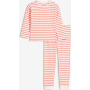 bonprix Pyjama aus weicher Baumwolleweiß 116Mädchen bonprix Pyjama aus weicher Baumwolleweiß 116Mädchen