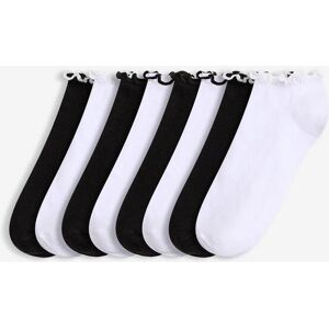 bonprix Sneakersocken mit Bio-Baumwolle (8er Pack)weiß 39Damen bonprix Sneakersocken mit Bio-Baumwolle (8er Pack)weiß 39Damen