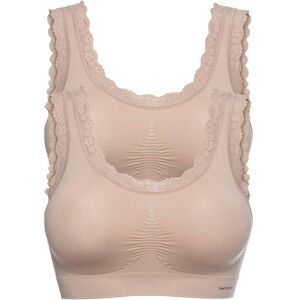 bonprix Feel Comfort Seamless Bustier (2er Pack)beige 2Damen bonprix Feel Comfort Seamless Bustier (2er Pack)beige 2Damen