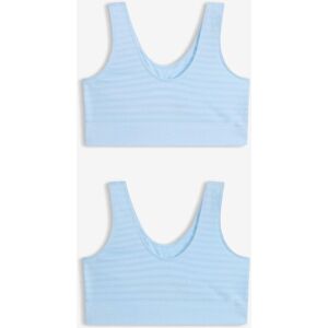 bonprix Feel Comfort Seamless Bustier (2er Pack)blau 2Damen bonprix Feel Comfort Seamless Bustier (2er Pack)blau 2Damen