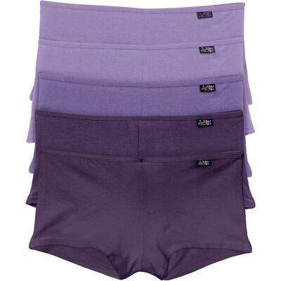 bonprix Panty mit weicher Bio-Baumwolle (5er Pack)lila 40Damen bonprix Panty mit weicher Bio-Baumwolle (5er Pack)lila 40Damen