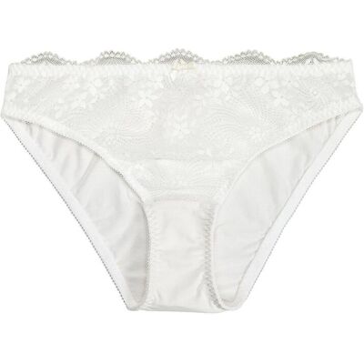 bonprix Slip mit Bio-Baumwolleweiß 40Damen bonprix Slip mit Bio-Baumwolleweiß 40Damen