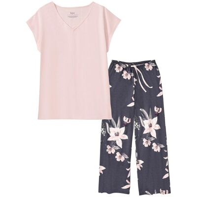 bonprix Pyjama mit weiter Hoserosa 56Damen bonprix Pyjama mit weiter Hoserosa 56Damen