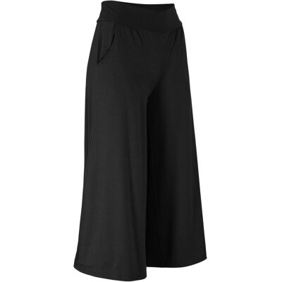 bonprix Loungewear Culotte mit weitem Beinschwarz 40Damen bonprix Loungewear Culotte mit weitem Beinschwarz 40Damen