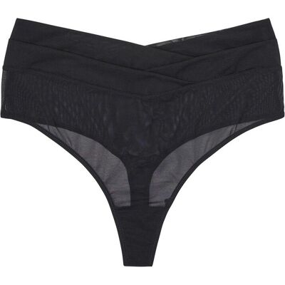 bonprix Highwaist Stringschwarz 52Damen bonprix Highwaist Stringschwarz 52Damen