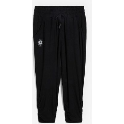bonprix Loungewear Haremshose mit gerafftem Saumschwarz 52Damen bonprix Loungewear Haremshose mit gerafftem Saumschwarz 52Damen