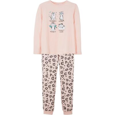 bonprix Pyjama aus reiner Bio-Baumwollerosa 152Mädchen bonprix Pyjama aus reiner Bio-Baumwollerosa 152Mädchen