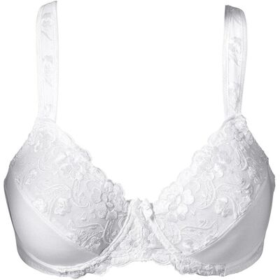 bonprix Minimizer-BH mit gepolsterten Trägernweiß 75Damen bonprix Minimizer-BH mit gepolsterten Trägernweiß 75Damen