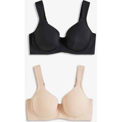 bonprix Schalen-BH mit Bügel (2er Pack)schwarz 75Damen bonprix Schalen-BH mit Bügel (2er Pack)schwarz 75Damen