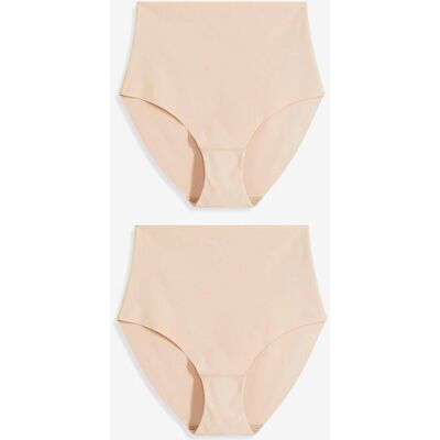 bonprix Nahtloser Shape Slip Ultra Light (2er Pack)beige 5Damen bonprix Nahtloser Shape Slip Ultra Light (2er Pack)beige 5Damen