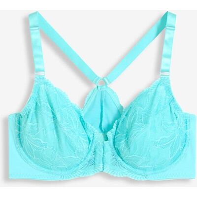 bonprix Bügel-BH mit komfortablem Vorderverschlussblau 80Damen bonprix Bügel-BH mit komfortablem Vorderverschlussblau 80Damen