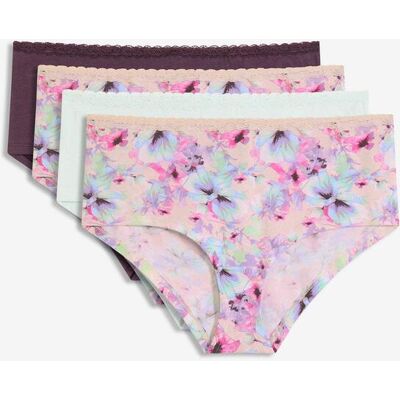 bonprix Maxipanty mit Bio-Baumwolle (4er Pack)rosa 40Damen bonprix Maxipanty mit Bio-Baumwolle (4er Pack)rosa 40Damen