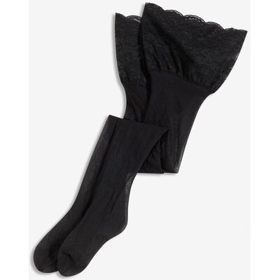 bonprix Strapsstrümpfe mit Spitze 20 DENschwarz 40Damen bonprix Strapsstrümpfe mit Spitze 20 DENschwarz 40Damen