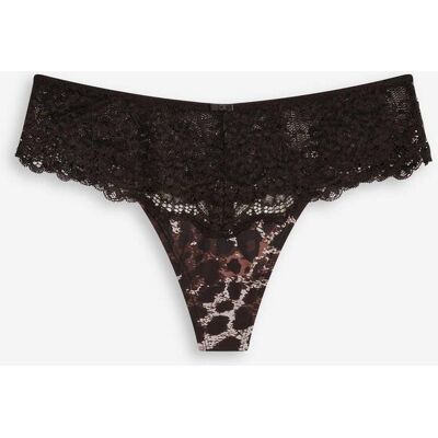 bonprix String Panty aus feiner Spitzeschwarz 36Damen bonprix String Panty aus feiner Spitzeschwarz 36Damen