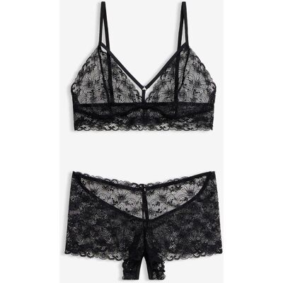 bonprix Bustier+Panty ouvert (2-tlg.Set)schwarz 48Damen bonprix Bustier+Panty ouvert (2-tlg.Set)schwarz 48Damen