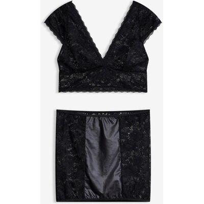 bonprix Bustier + Rock (2-tlg.Set)schwarz 52Damen bonprix Bustier + Rock (2-tlg.Set)schwarz 52Damen