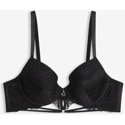 bonprix Schalen-BH mit zarter Spitzeschwarz 100Damen bonprix Schalen-BH mit zarter Spitzeschwarz 100Damen