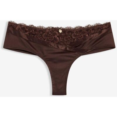 bonprix String Panty mit nahtloser Hinterhosebraun 44Damen bonprix String Panty mit nahtloser Hinterhosebraun 44Damen
