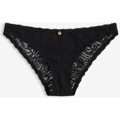 bonprix Minislip mit feiner Spitzeschwarz 48Damen bonprix Minislip mit feiner Spitzeschwarz 48Damen