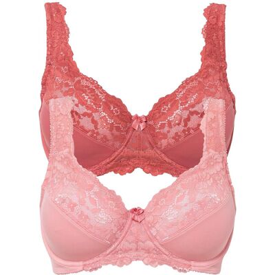 bonprix Minimizer-BH (2er-Pack)rosa 105Damen bonprix Minimizer-BH (2er-Pack)rosa 105Damen