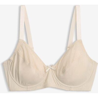 bonprix Minimizer-BH mit Meshbeige 95Damen bonprix Minimizer-BH mit Meshbeige 95Damen