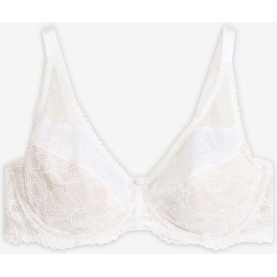 bonprix Minimizer-BH mit edler Spitzeweiß 100Damen bonprix Minimizer-BH mit edler Spitzeweiß 100Damen