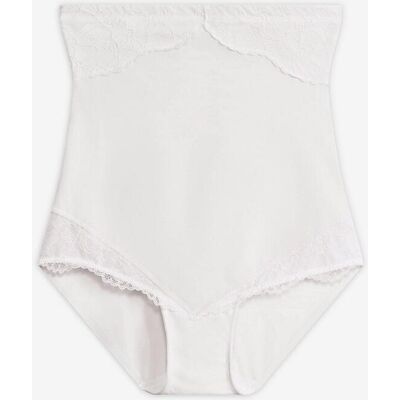 bonprix Geschmückter Medium Highwaist Shape Slipweiß 46Damen bonprix Geschmückter Medium Highwaist Shape Slipweiß 46Damen
