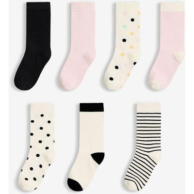 bonprix Socken mit Bio-Baumwolle (7er Pack)weiß 39Damen bonprix Socken mit Bio-Baumwolle (7er Pack)weiß 39Damen