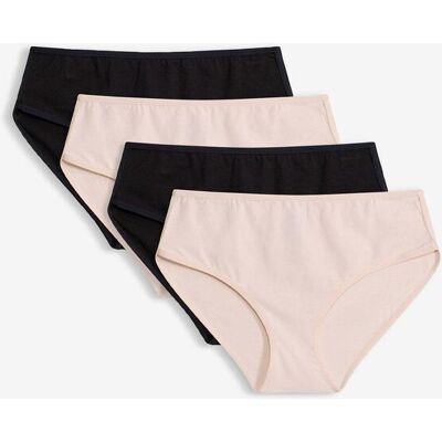 bonprix Maxipanty mit weicher Baumwolle (4er Pack)schwarz 36Damen bonprix Maxipanty mit weicher Baumwolle (4er Pack)schwarz 36Damen