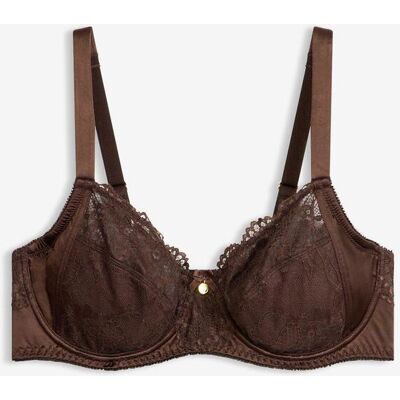 bonprix Bügel-BH mit Glanzeffektbraun 90Damen bonprix Bügel-BH mit Glanzeffektbraun 90Damen